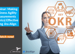 image to advertise for a jira align webinar