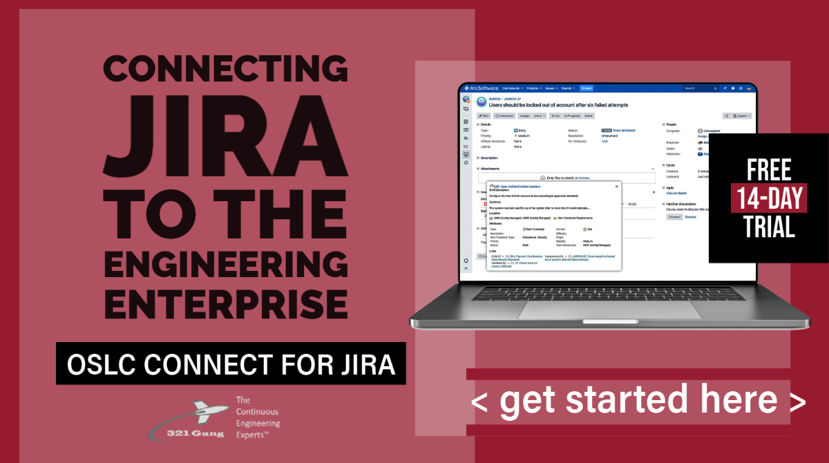 Connecting JIRA to the Engineering Enterprise
