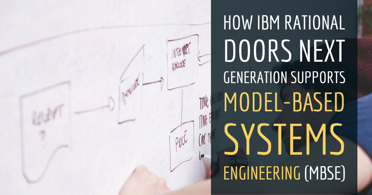 Rational DOORS Next Generation (DNG) Supports Model Based Systems