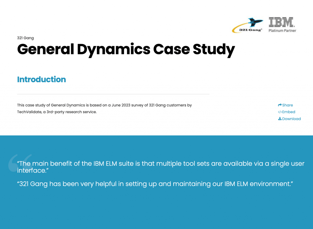 General Dynamics case study preview