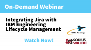 Integrating Jira with IBM Engineering Lifecycle Management