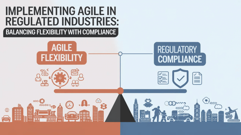 Implementing Agile in Regulated Industries: Balancing Flexibility with Compliance