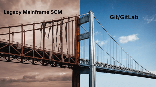 Modernizing Mainframe Software Delivery: Why Organizations Are Moving from Legacy SCMs to Git or GitLab